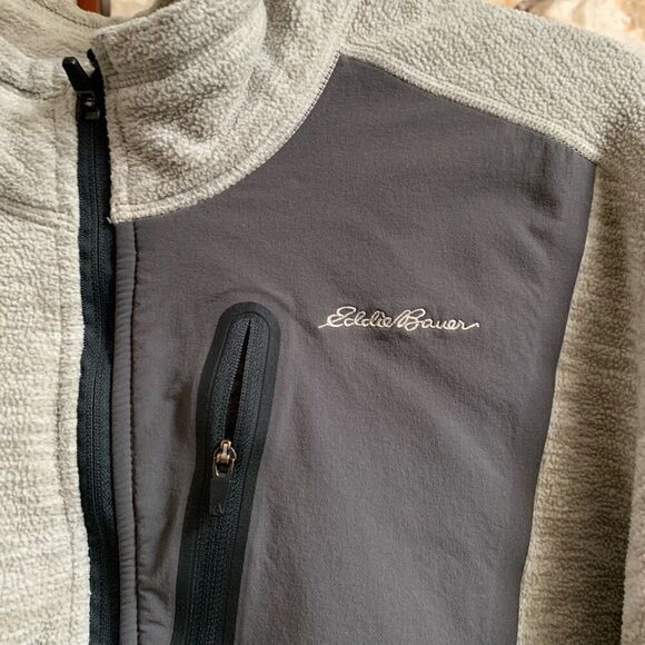 Eddie Bauer Mens 1:4 zip fleece pullover - Picture 2 of 11